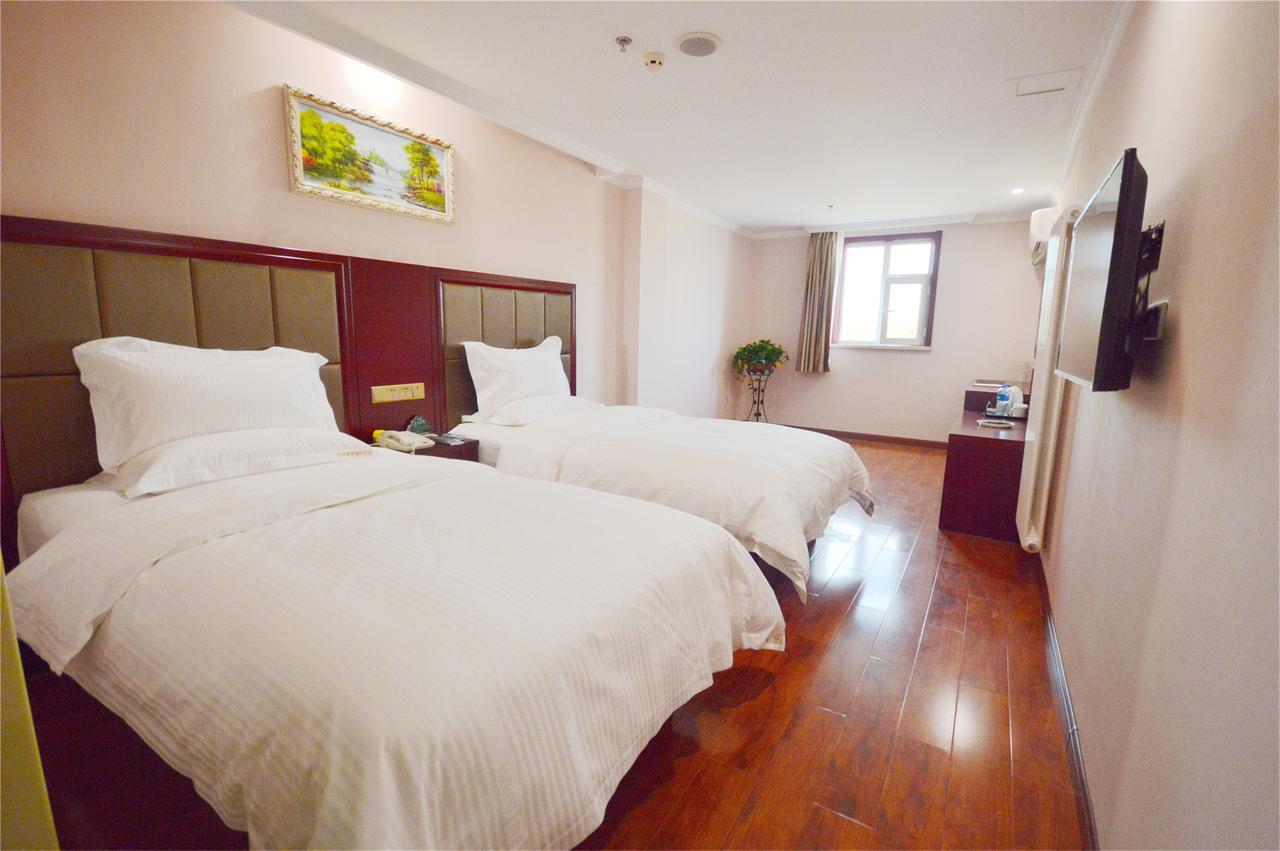 Greentree Inn Shandong Yantai Development Zone International Airport Shell Hotel Penglai Exterior foto